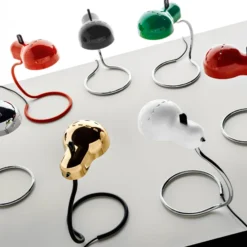 Stilnovo Minitopo LED-Tischlampe, weiß