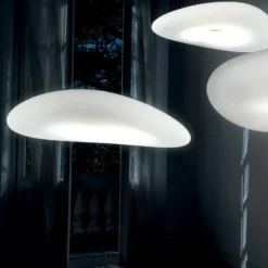 Stilnovo Mr. Magoo LED-Hängeleuchte, Phase, Ø 76cm