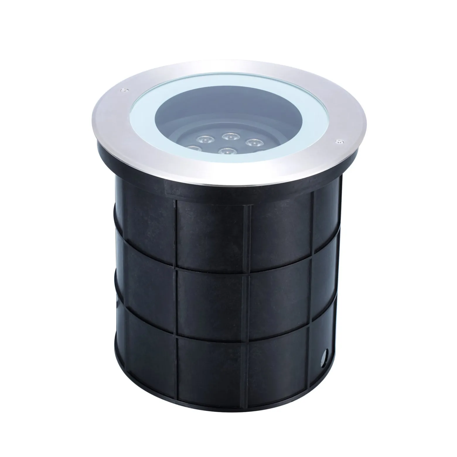 Sylvania LED-Bodeneinbauleuchte Interrata L, Ø 26 cm, IP65