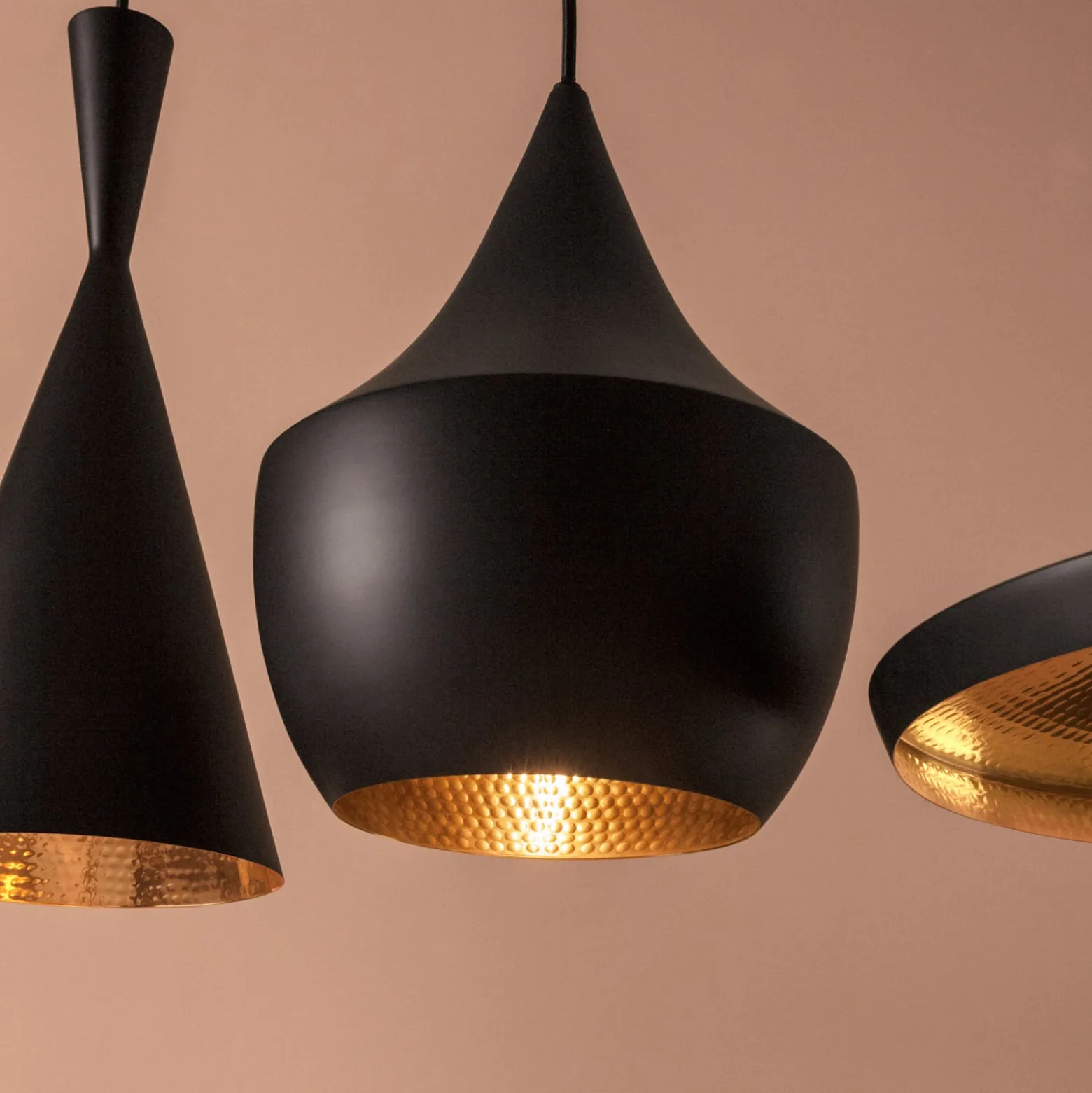 Tom Dixon Beat Range Linear Hängelampe 6fl schwarz