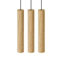 UMAGE Chimes Cluster 3 Hängeleuchte eiche hell