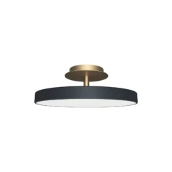 UMAGE LED-Deckenlampe Asteria UP PLUS, anthrazit Ø 31 cm CCT