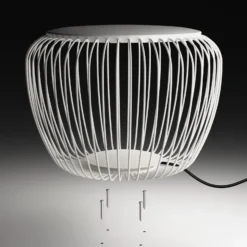 Vibia Meridiano 4710 Außenleuchte, Ø 64 cm, creme