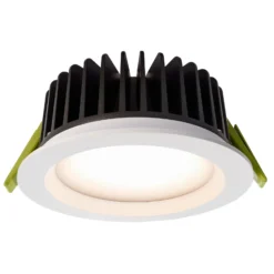 Warmweiße LED-Deckeneinbauleuchte COB130 18 W