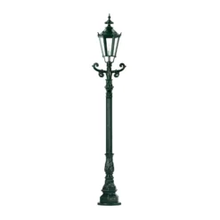 Wegeleuchte Brighton, grün, Höhe 95 cm, Metall, IP44